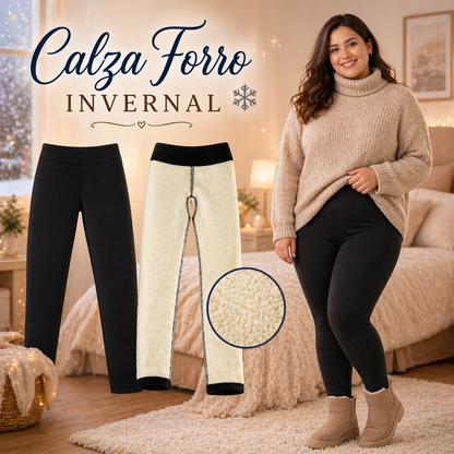 Calza Forro Invernal Mujer