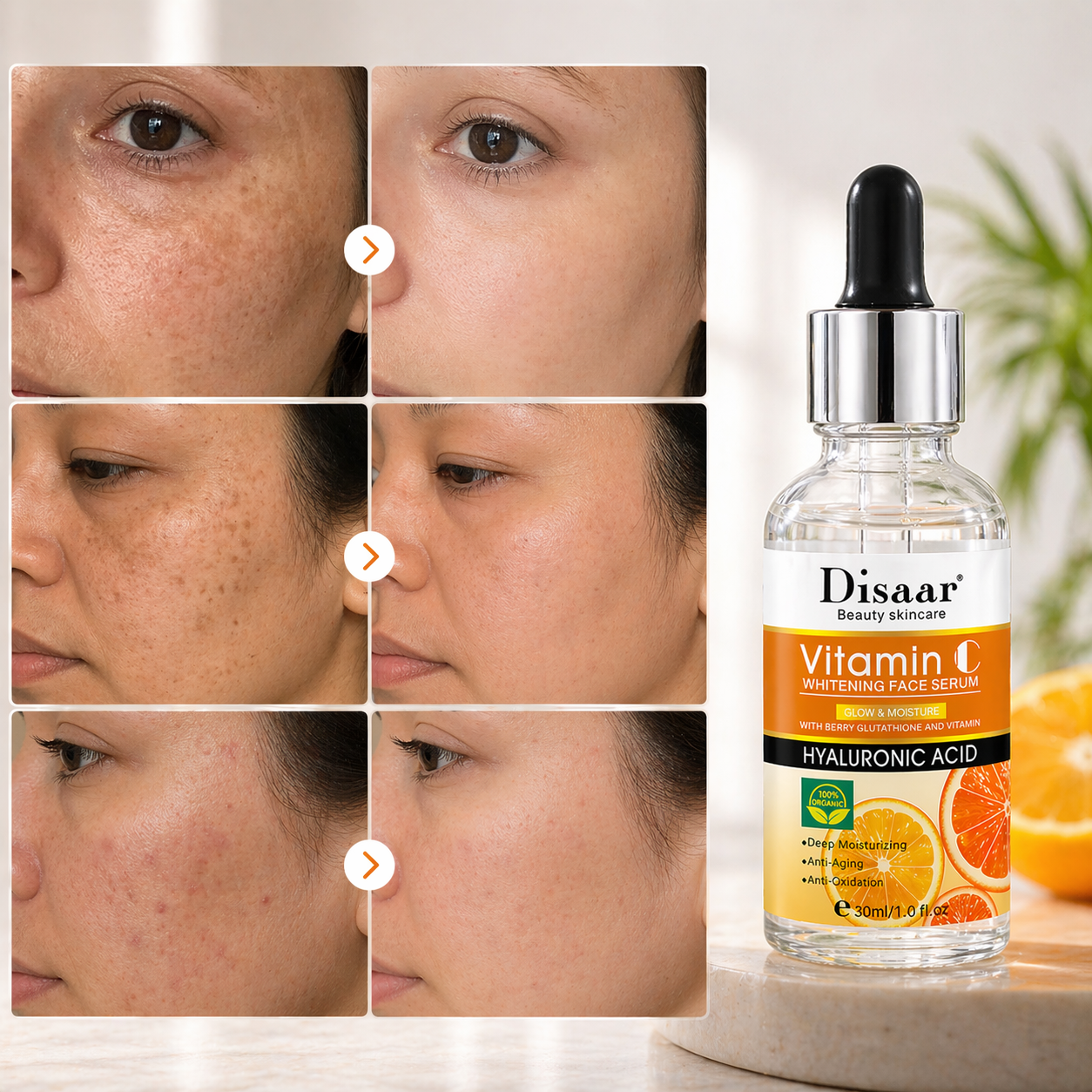 Set Facial Vitamina C Disaar 5 Piezas