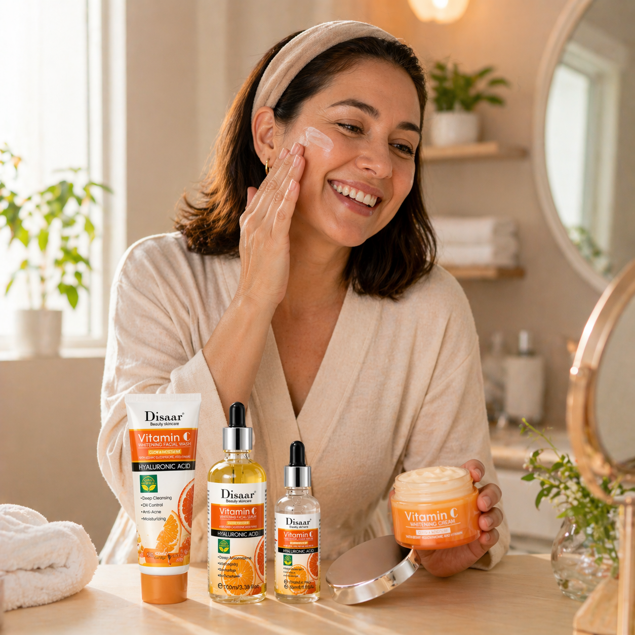 Set Facial Vitamina C Disaar 5 Piezas